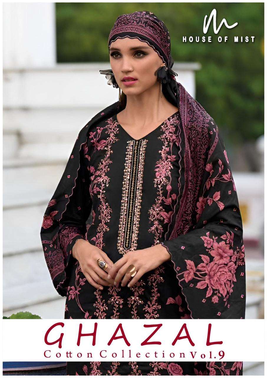 GHAZAL COTTON COLLECTION 9 BY HOUSE OF MIST